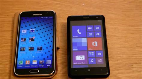 Nokia Lumia 625 vs Samsung Ativ S Karşılaştırma 